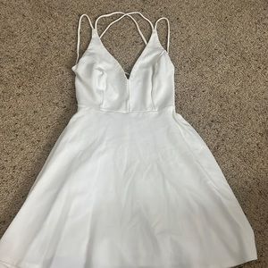 Lulus white dress